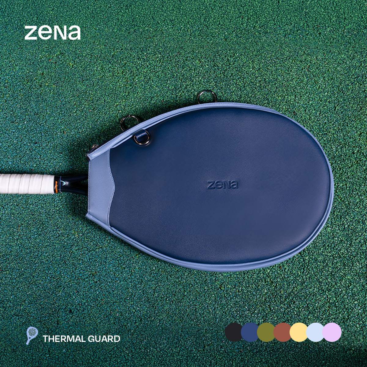 Zena Como tennis racket cover